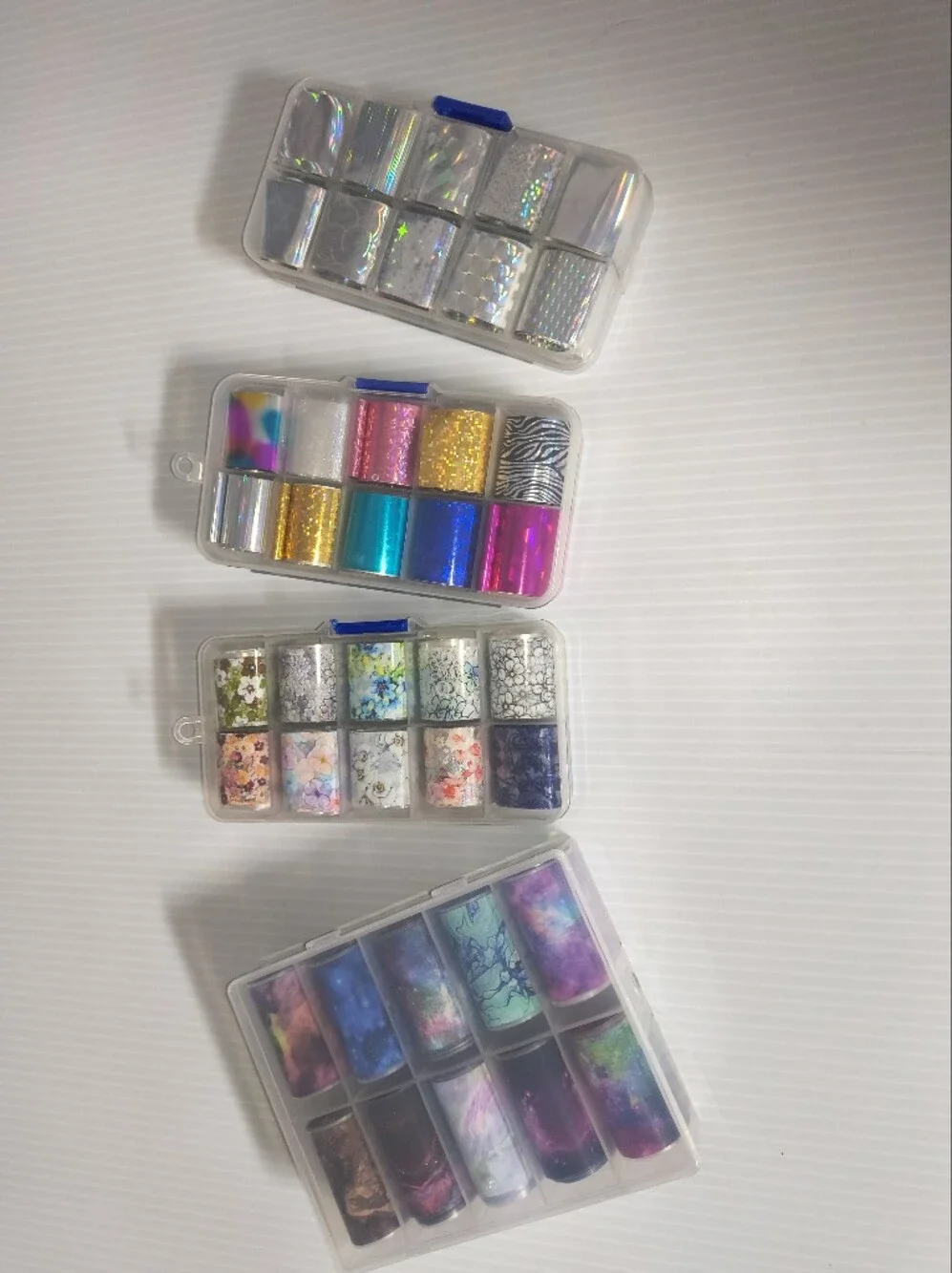 Nail Art Transfer Foil 4 Sets Bundle Deal!
